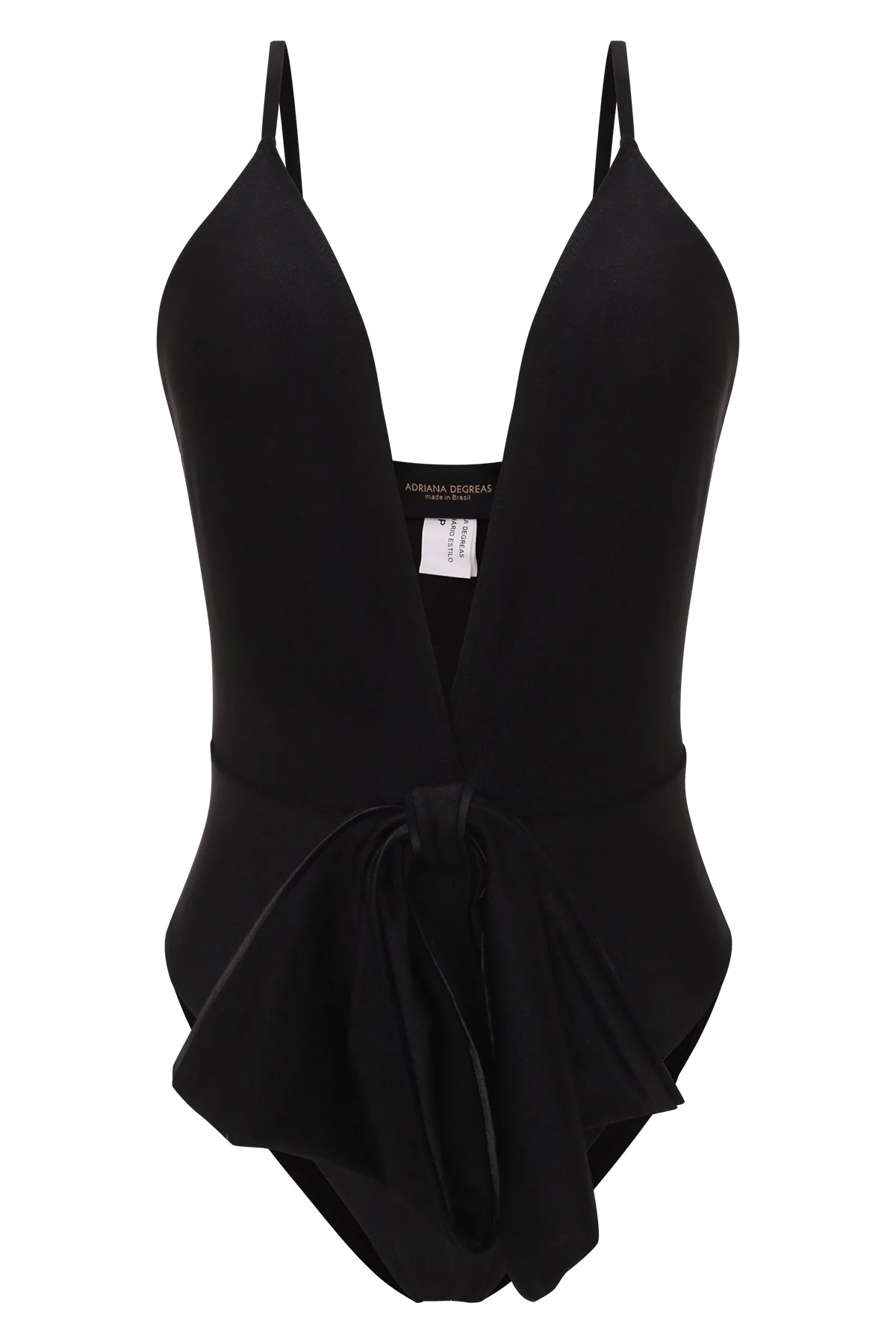 Bain Couture Plunge Swimsuit With Bow - Image 10