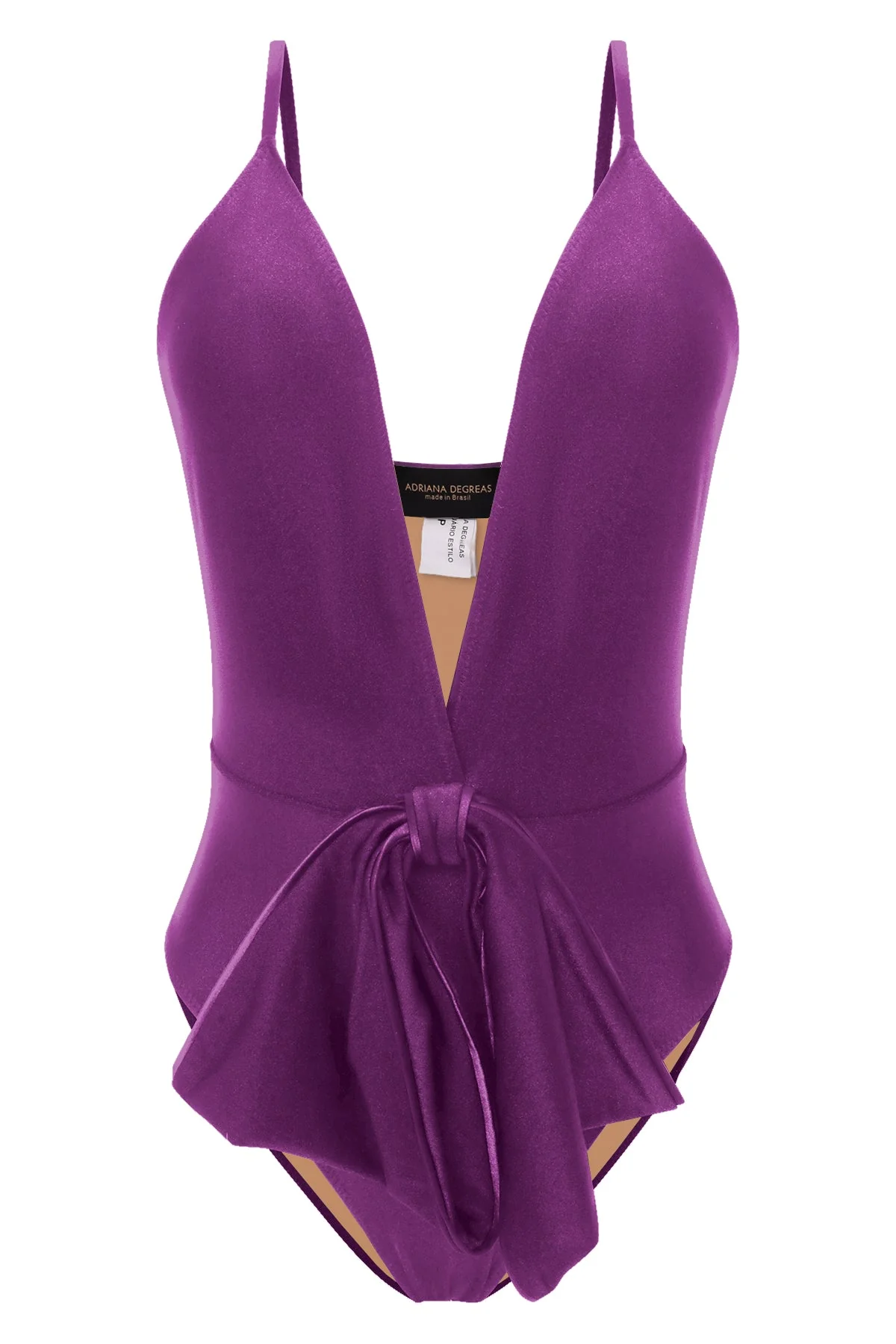 Bain Couture Plunge Swimsuit With Bow - Image 11