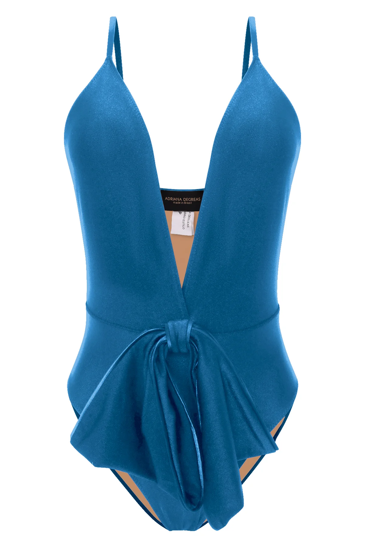 Bain Couture Plunge Swimsuit With Bow - Image 12
