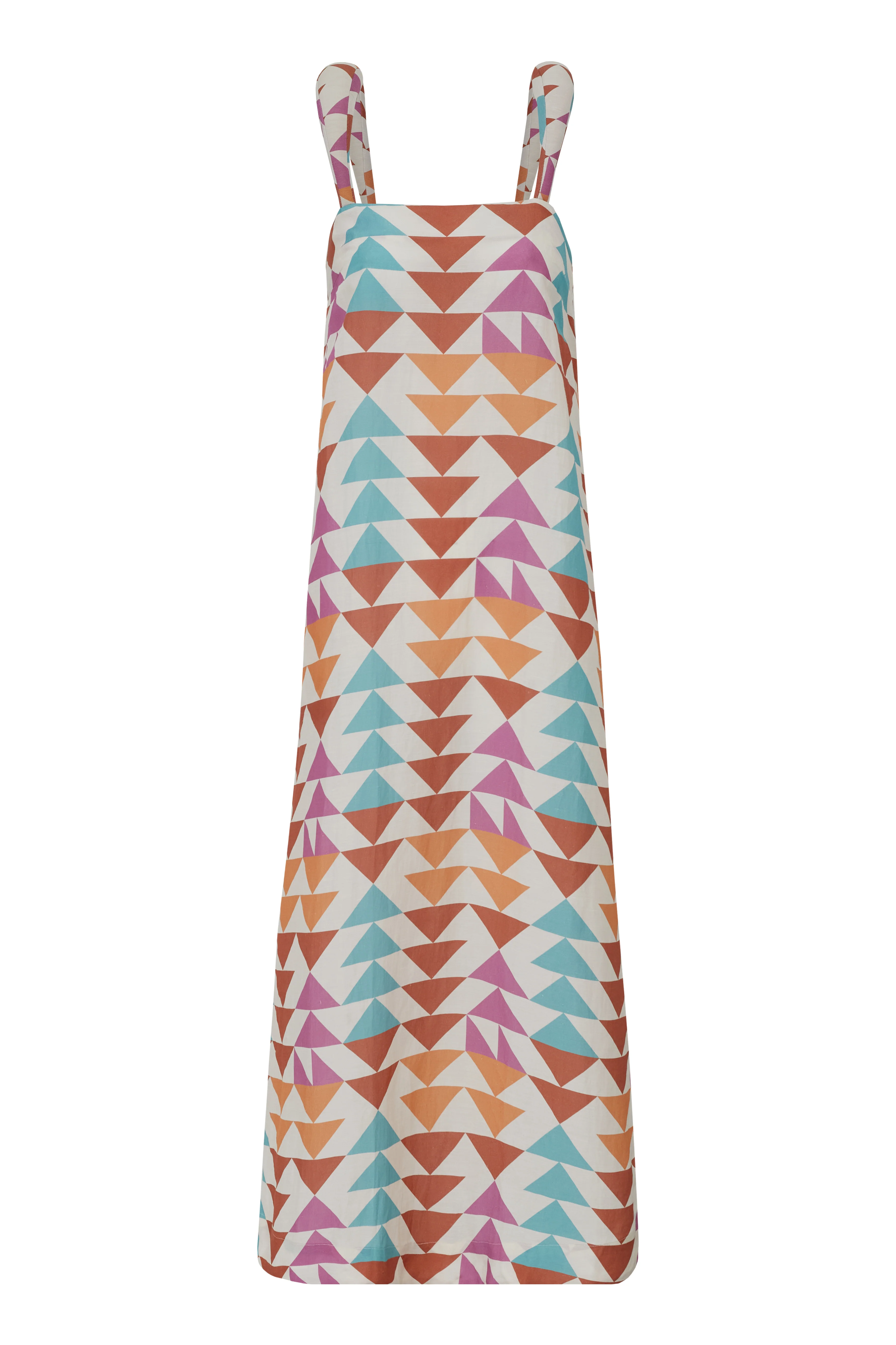 Colibri Shoulder-Pad Long Dress - Image 3