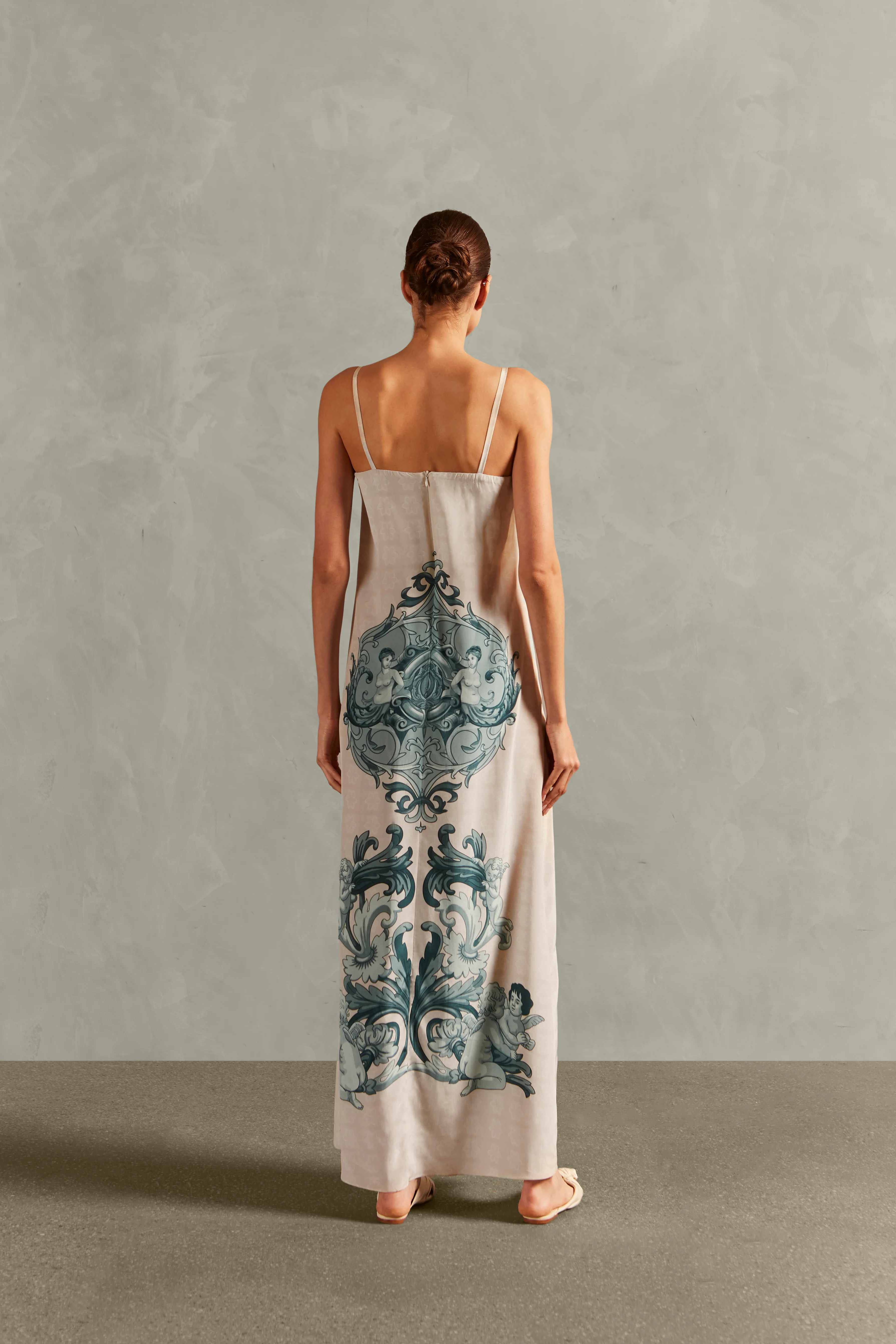 Hera Deep-V Long Dress - Image 4