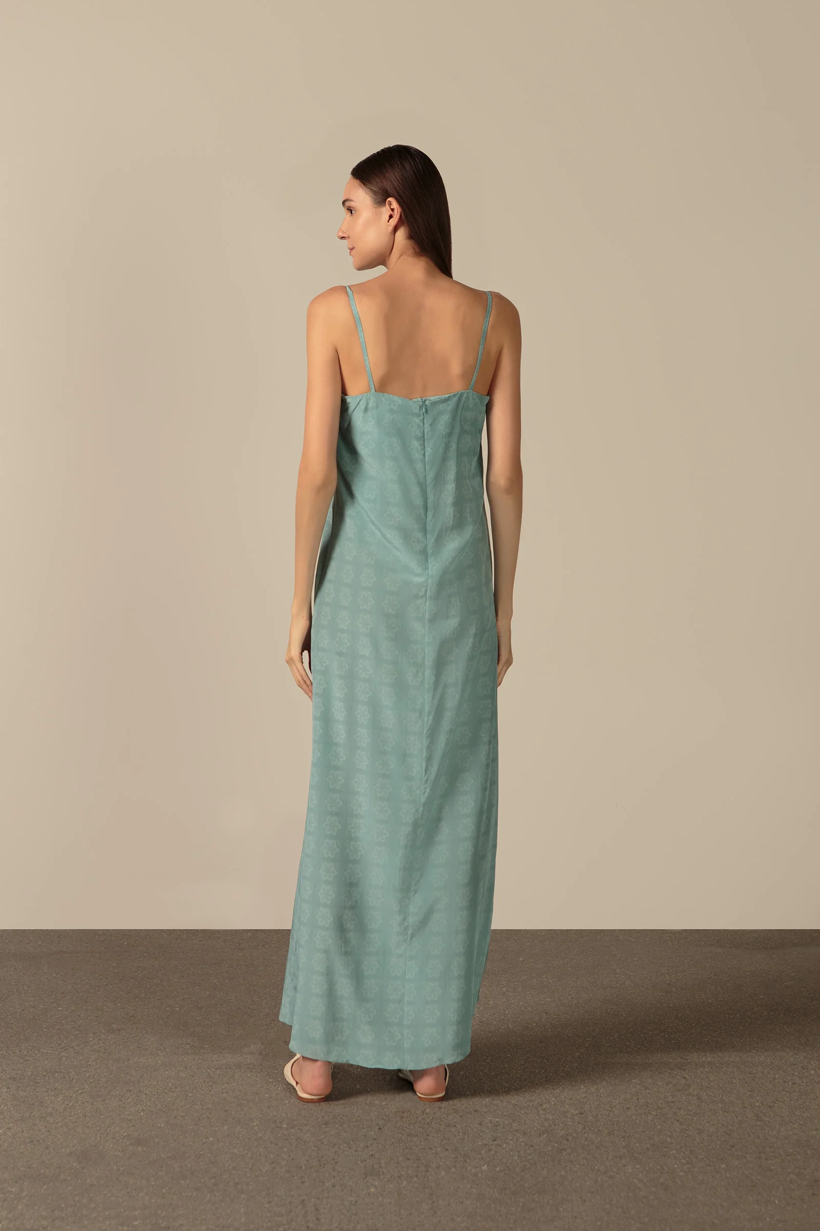Hera Deep-V Long Dress - Image 5
