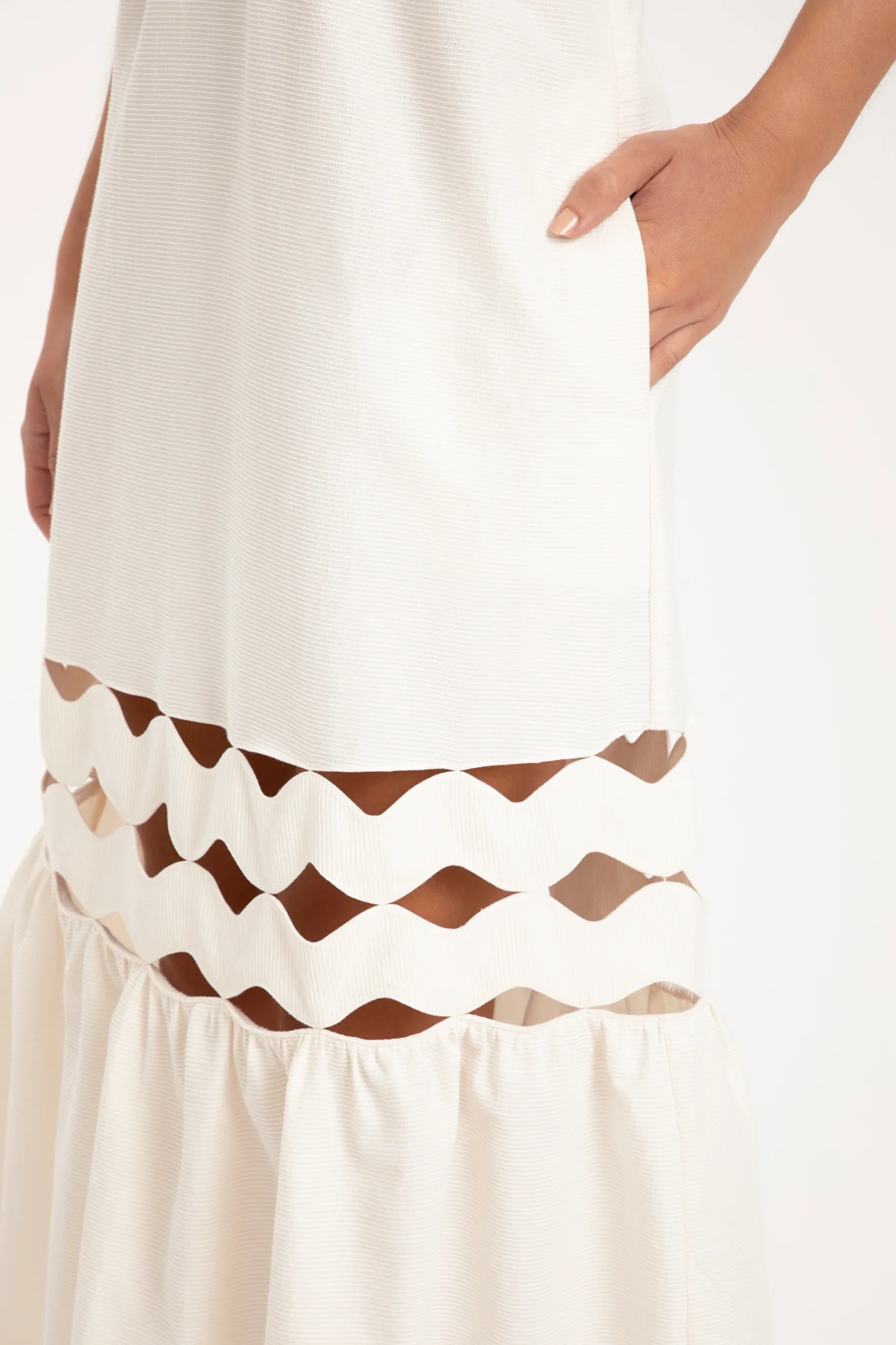 Moves Midi Dress With Straps - Image 5