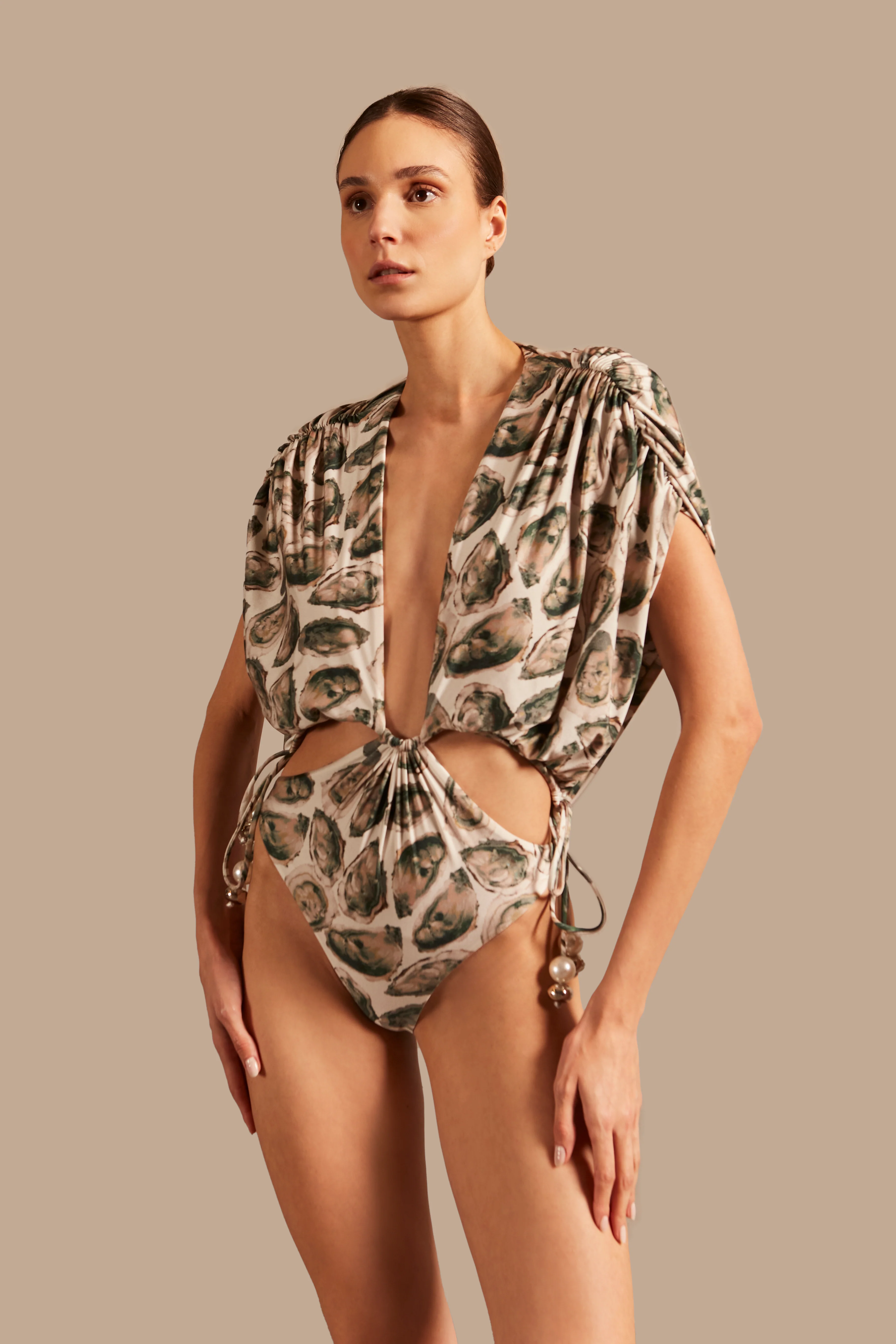 Oysters High-Leg Bodysuit - Image 3