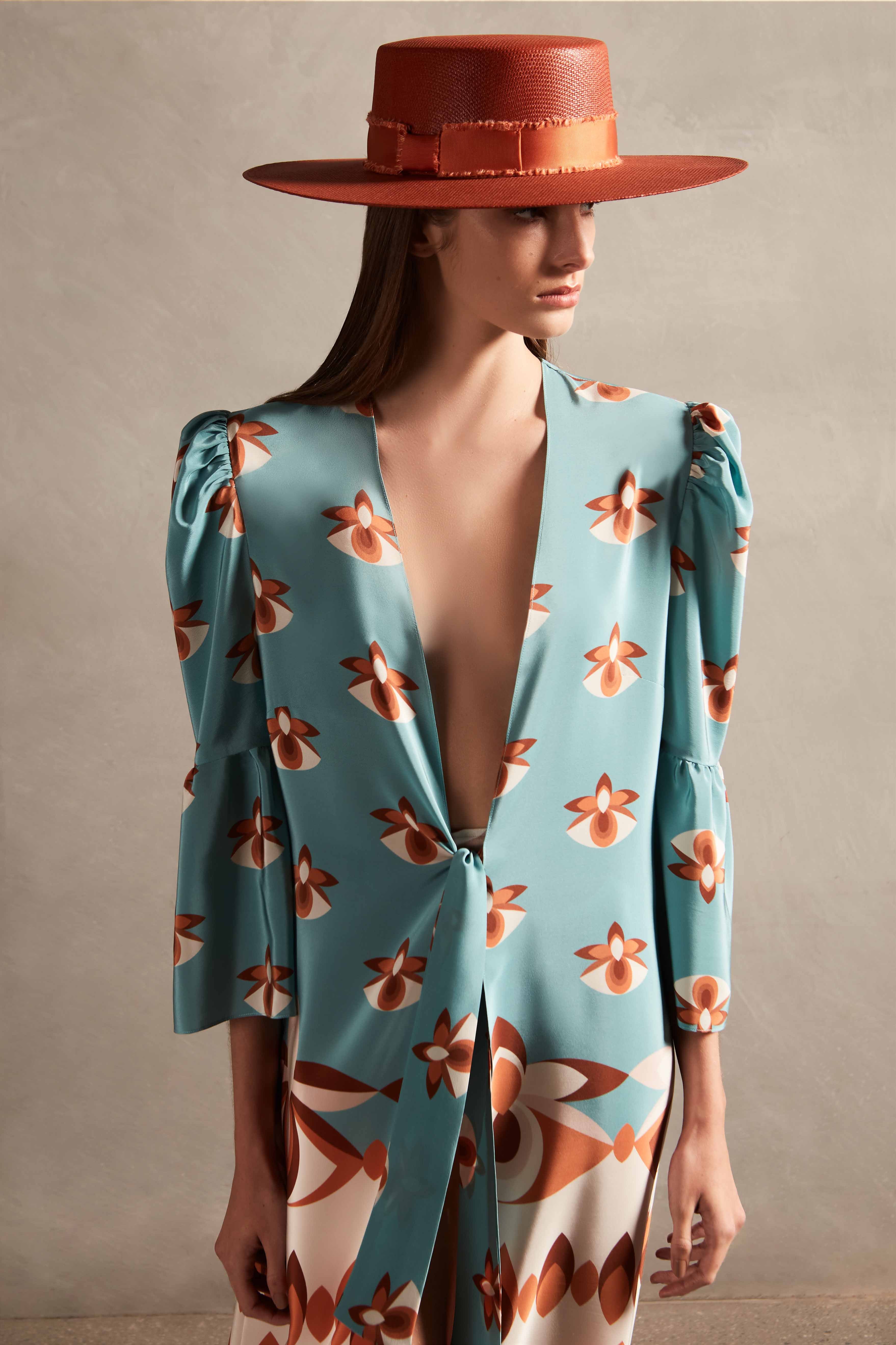 Vintage Orchid Long Robe - Image 3