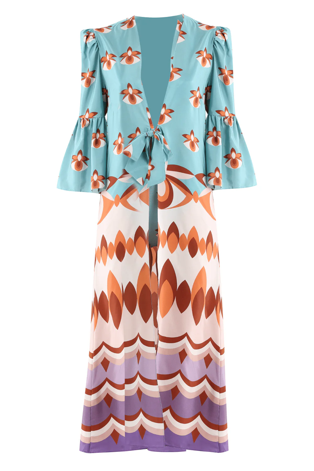 Vintage Orchid Long Robe - Image 4