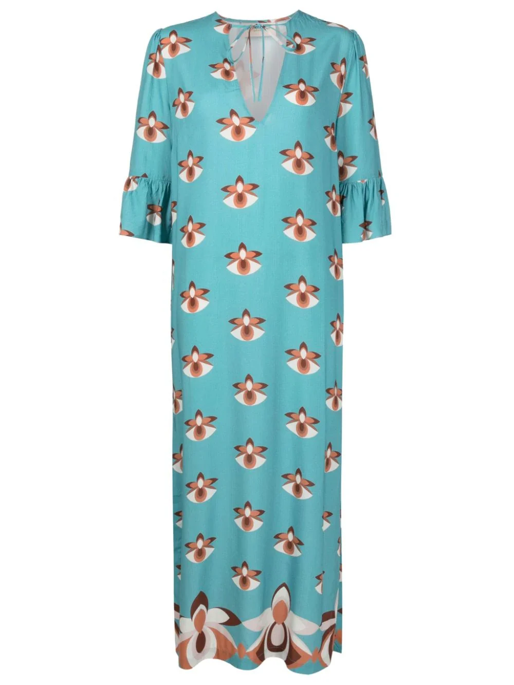 Vintage Orchid Midi Tunic Dress - Image 3