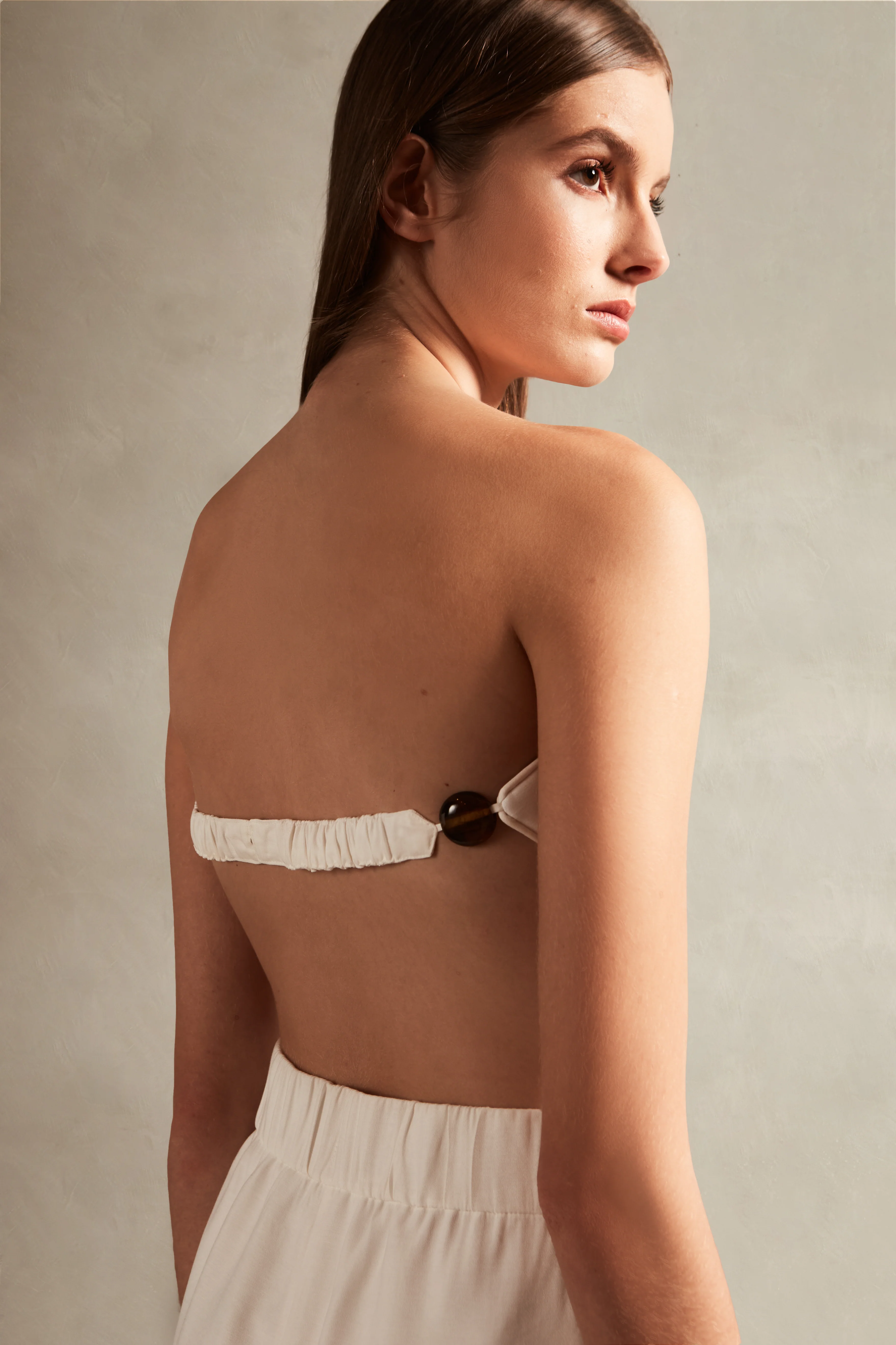 Vintage Orchid Solid Bandeau Top - Image 3