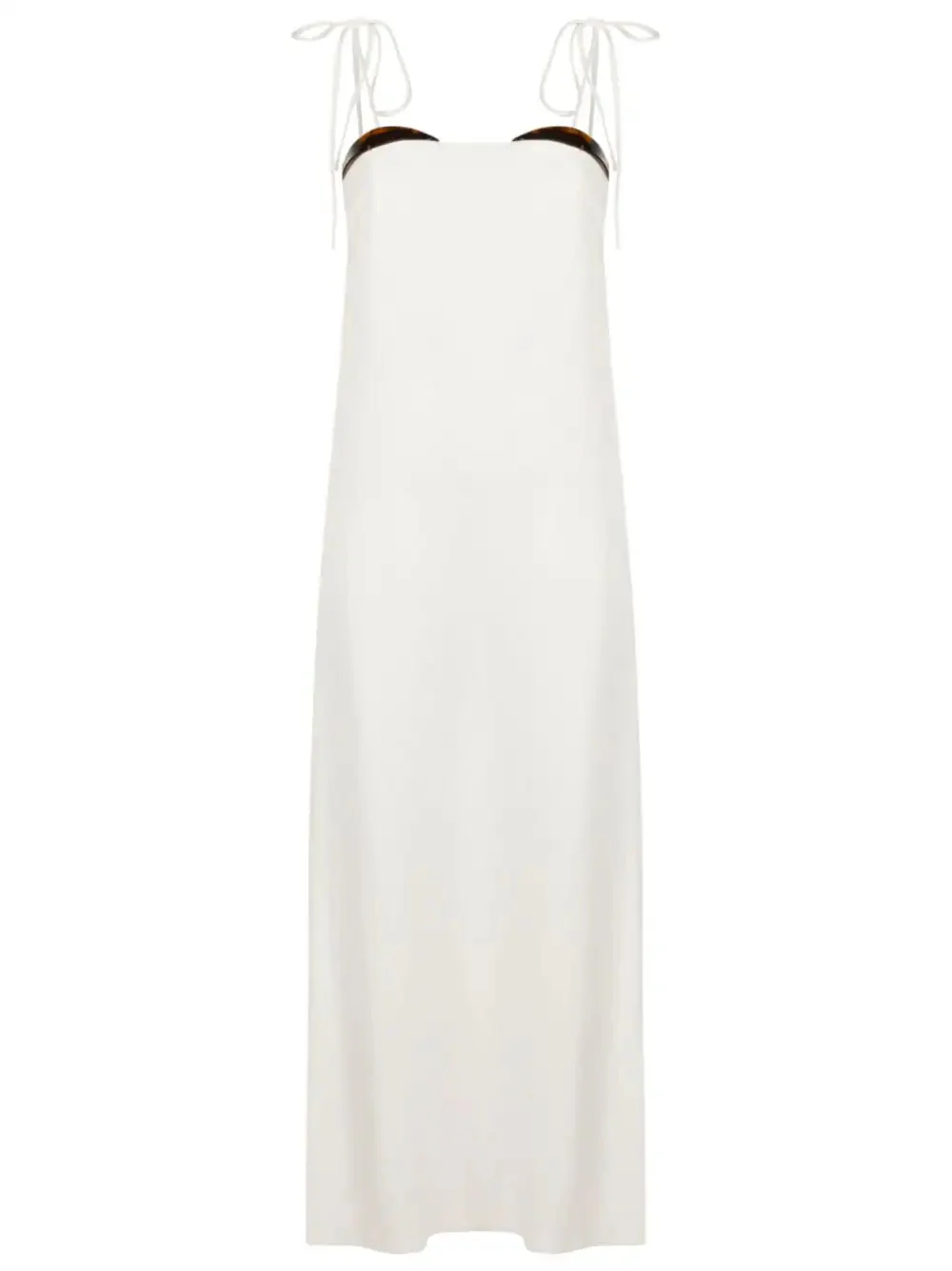 Vintage Orchid Solid Straps Long Dress - Image 5