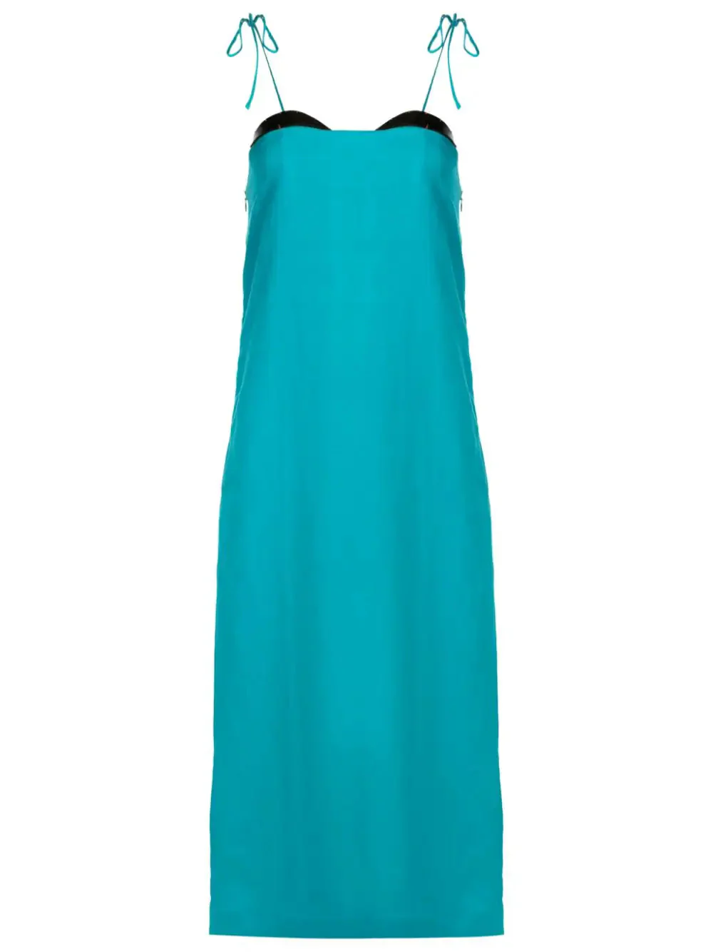 Vintage Orchid Solid Straps Long Dress - Image 6